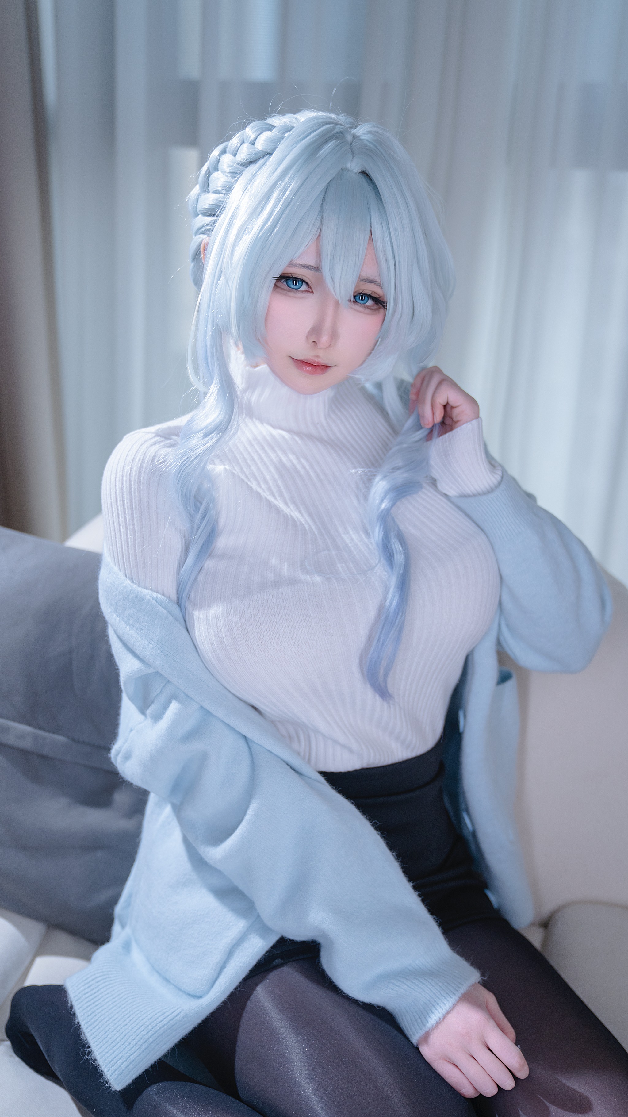 图片[1]-樱梨梨 – NO.001 雪女 [32P]-XikXak